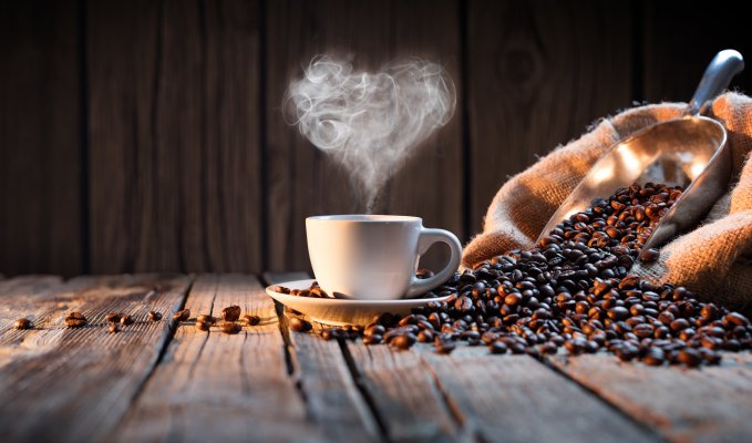 coffee cup coffee beans heart shaped steam coffee makers